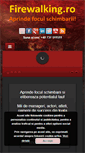 Mobile Screenshot of firewalking.ro